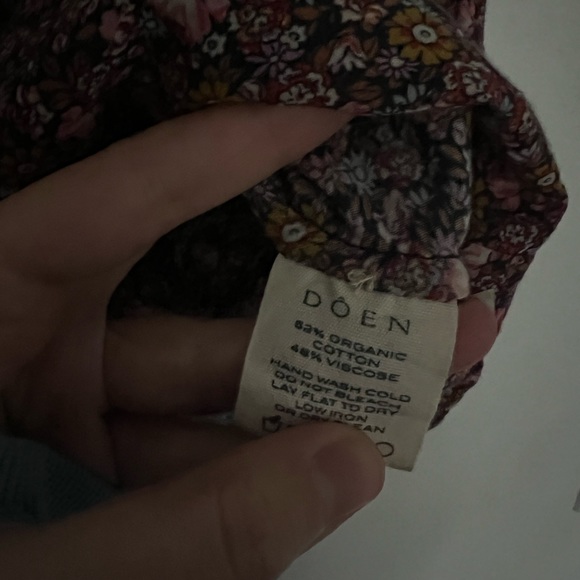 Doen O’Keeffe blouse in Blue Laurel Canyon, size S - Picture 4 of 5